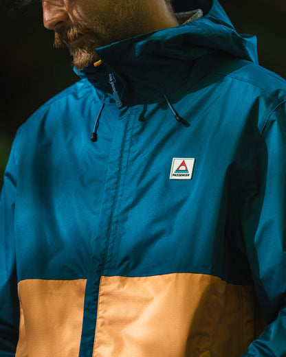 Season Water Resistant Jacket - Corsair Blue/ Apricot - Lifestyle