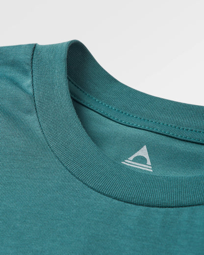 Vita Cotton Relaxed Fit LS T-Shirt - Deep Ocean - Flatlay