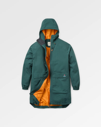 Serein Waterproof Jacket - Dark Fern  - Flatlay