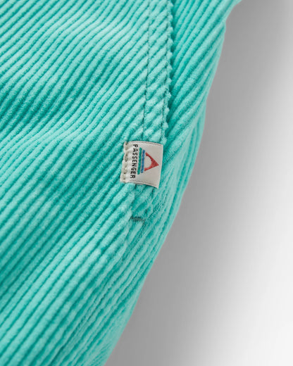 Avian Cord Short  - Aqua - Flatlay