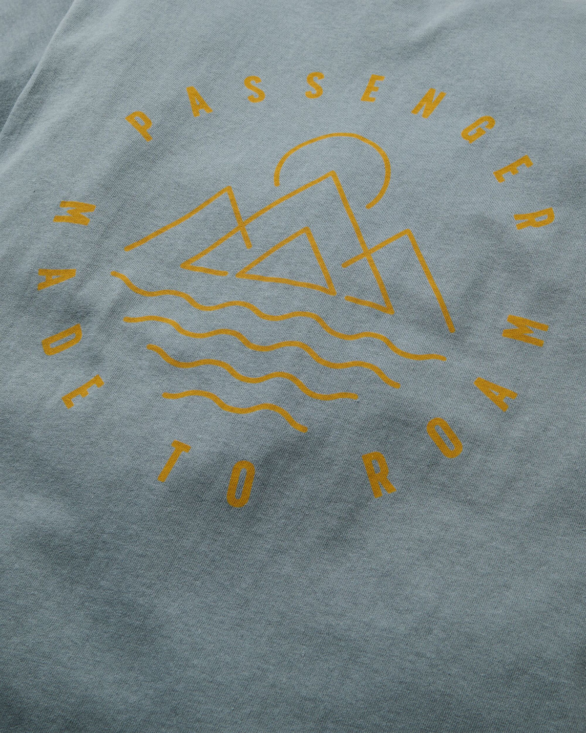 Escapism T-Shirt - Storm Grey - Flatlay