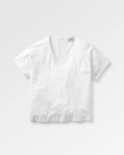 Rivergate T-Shirt - White - Flatlay