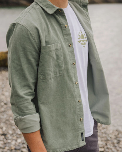 Backcountry Cord Shirt - Pistachio - Lifestyle