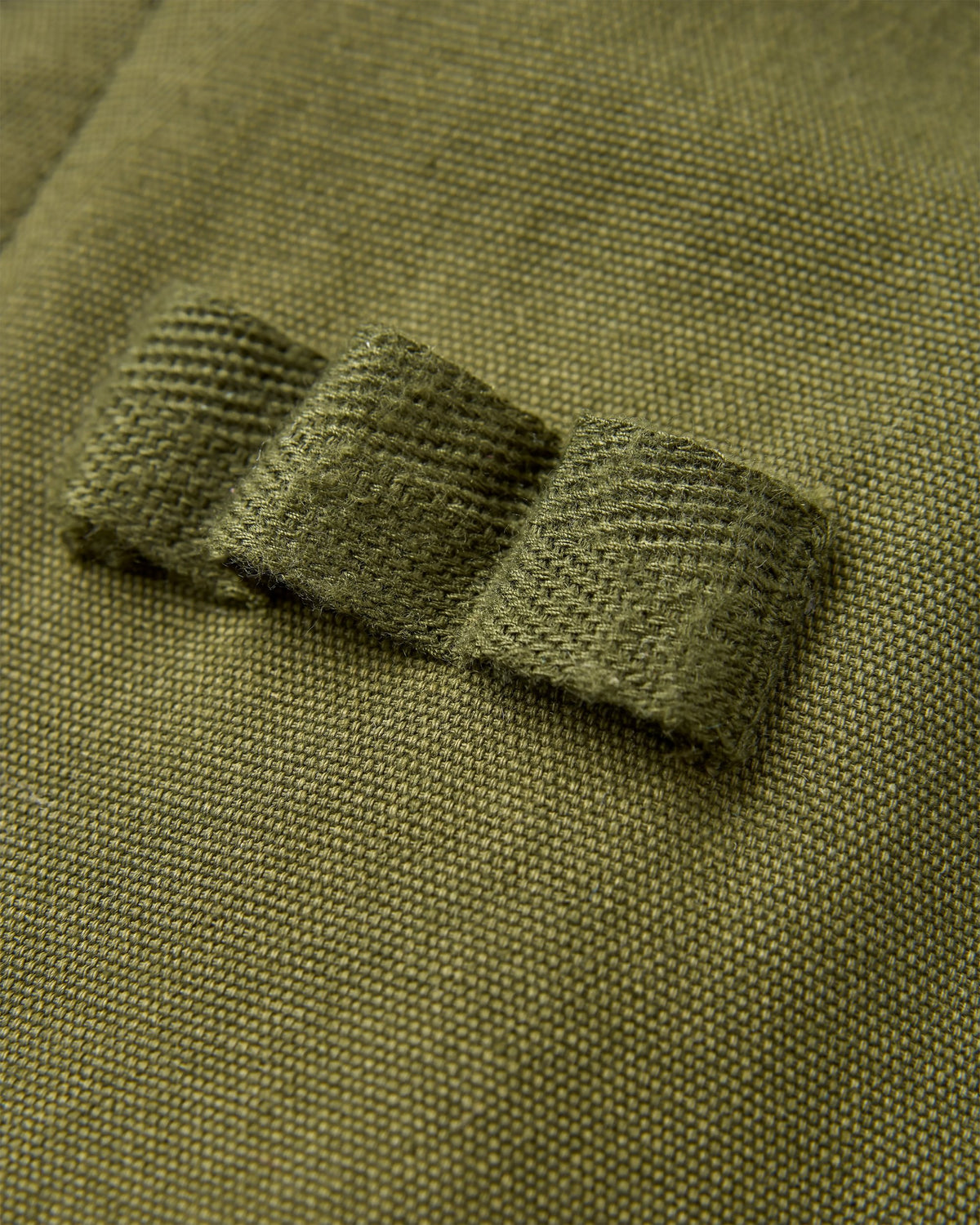 Explorers Cotton Canvas Gilet - Khaki - Flatlay