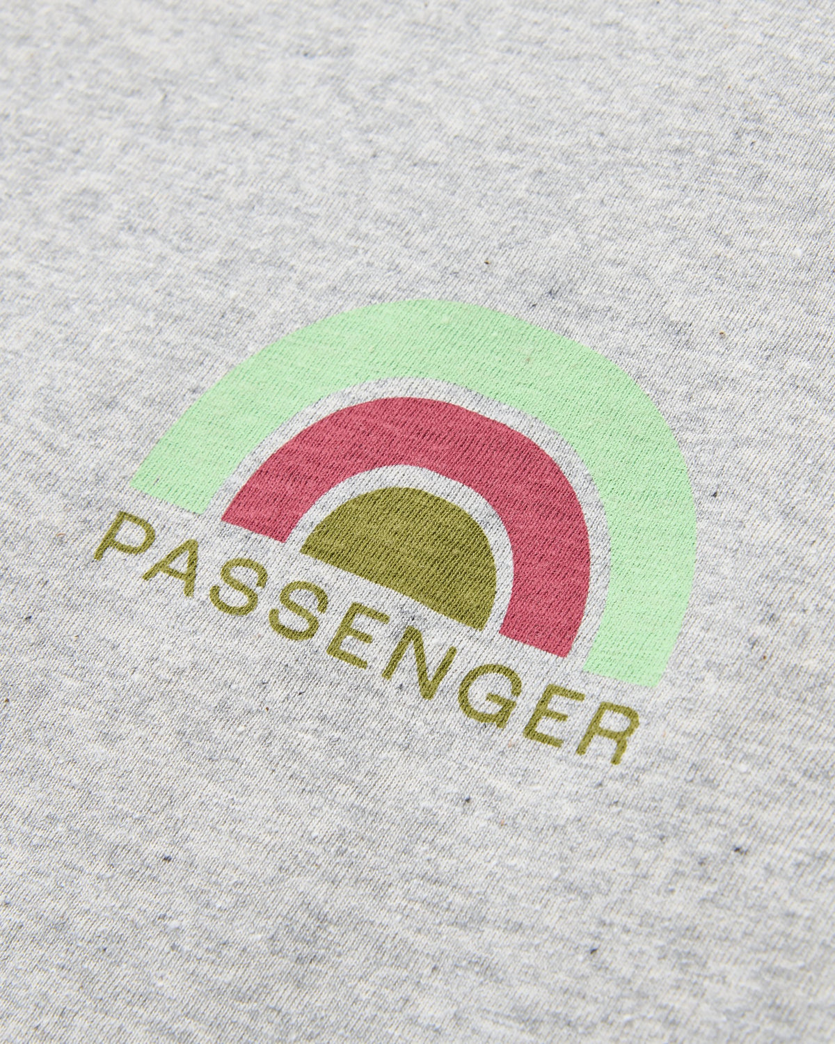 Papercut LS T-Shirt - Grey Marl - Flatlay