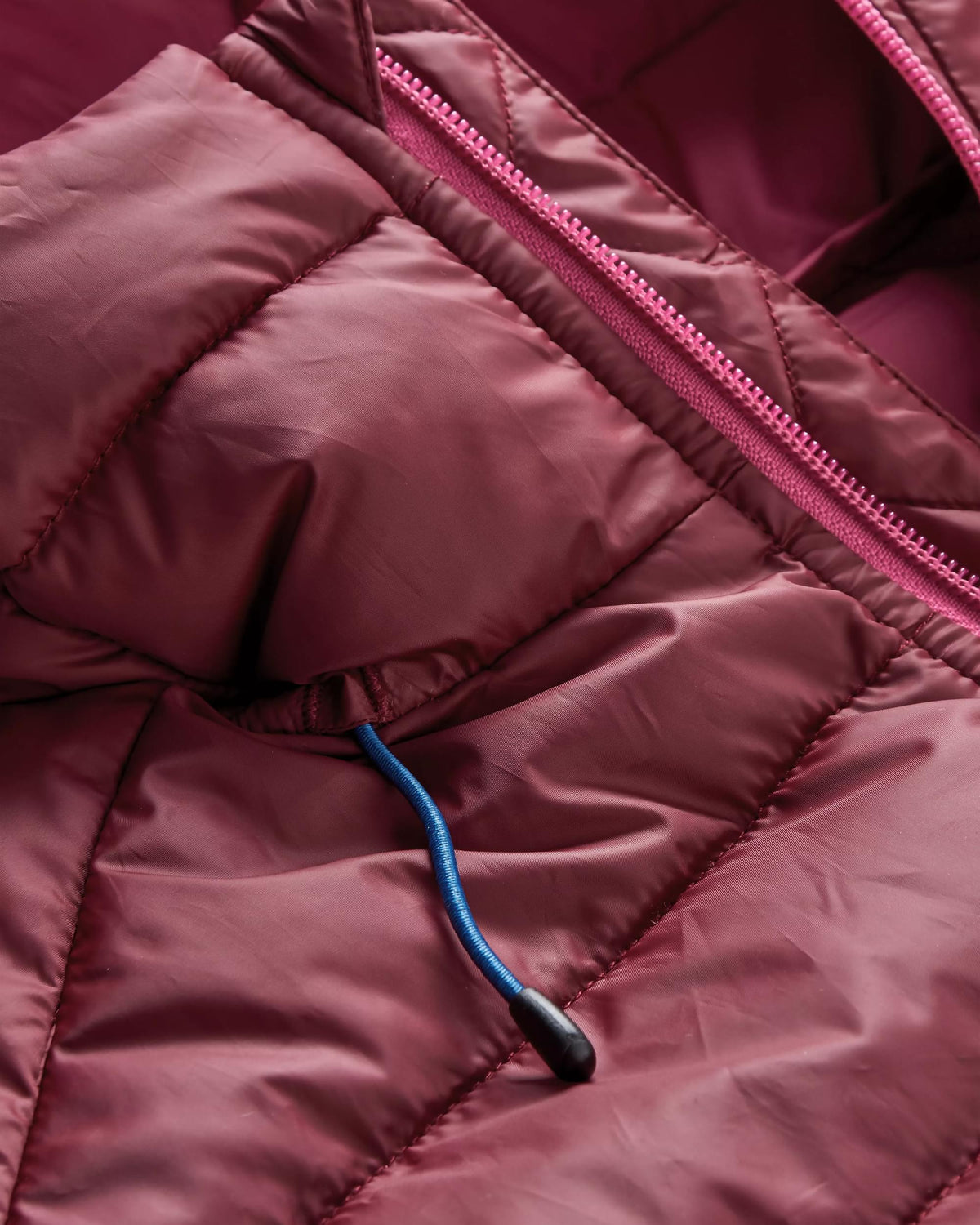 Pow Insulated Jacket - Wine - Flatlay