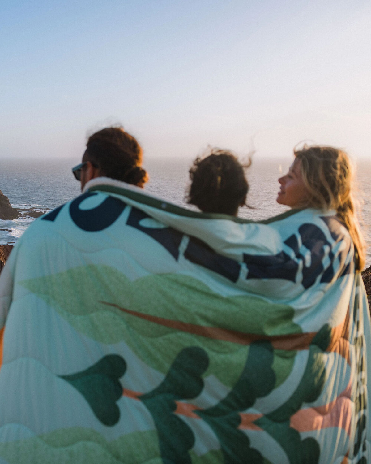 Cabin Sherpa Blanket - Spearmint - Lifestyle