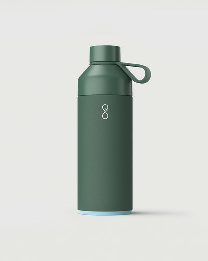Big Ocean Bottle 1 Litre - Passenger Forest Green - Flatlay