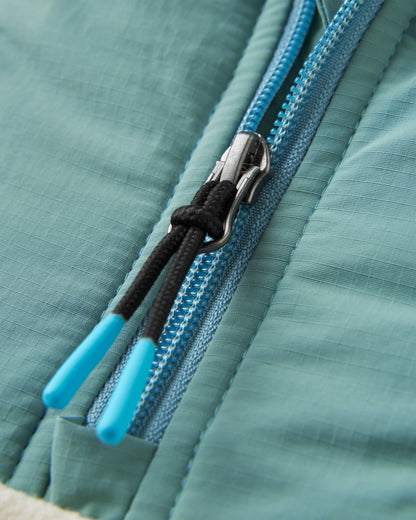 Alexander Hooded Polar Fleece - Birch - Flatlay