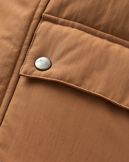 Grounded Down Jacket - Toffee - Flatlay