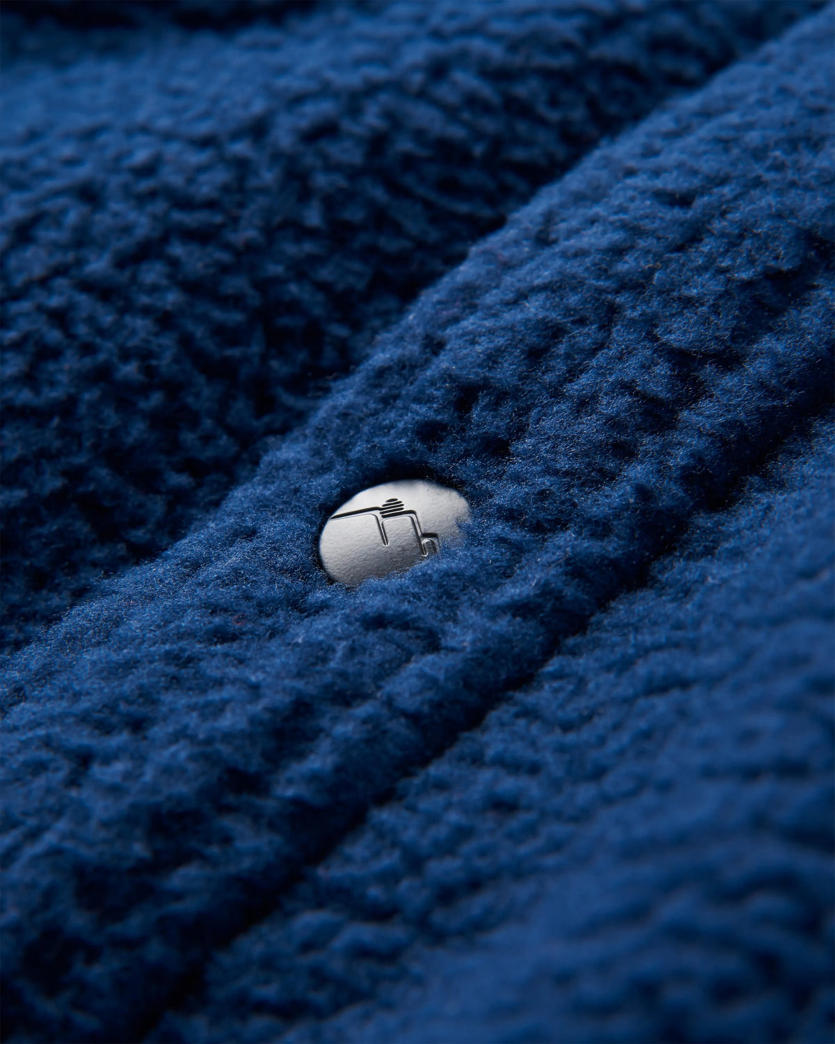 Backcountry Sherpa Fleece Shirt - Rich Navy - Flatlay