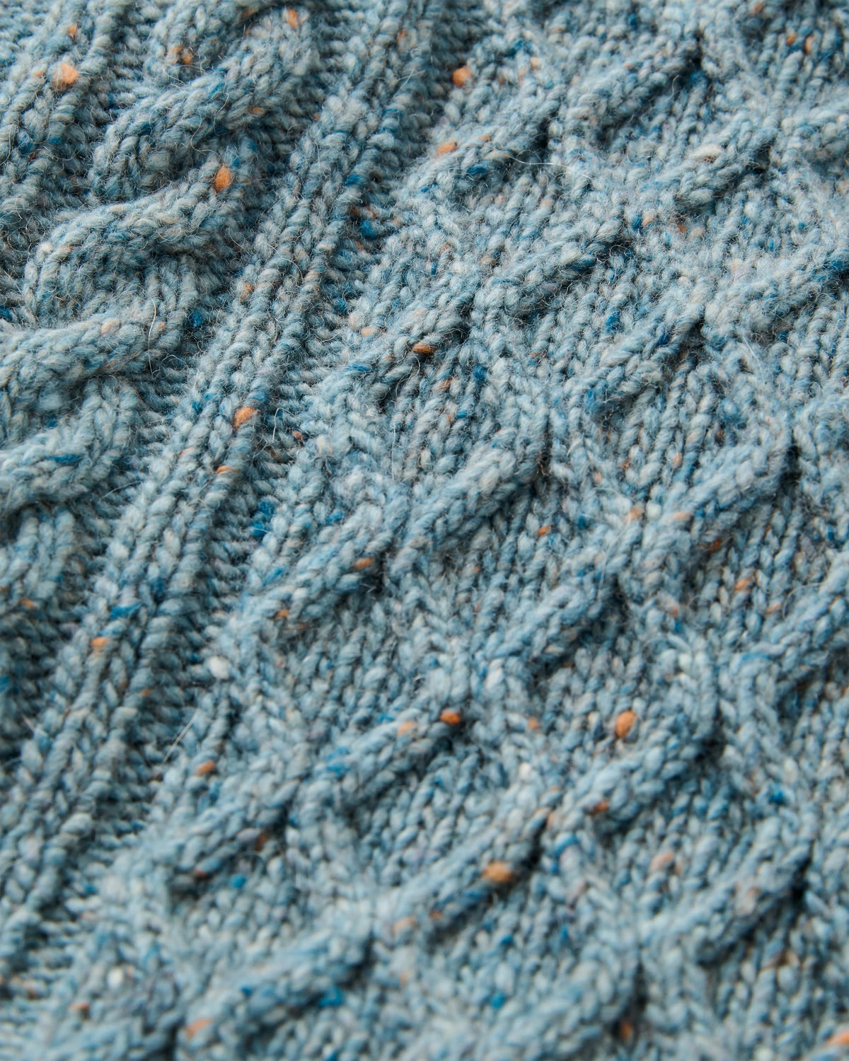 Sandbar Merino Blend Knitted Jumper - Arctic - Flatlay