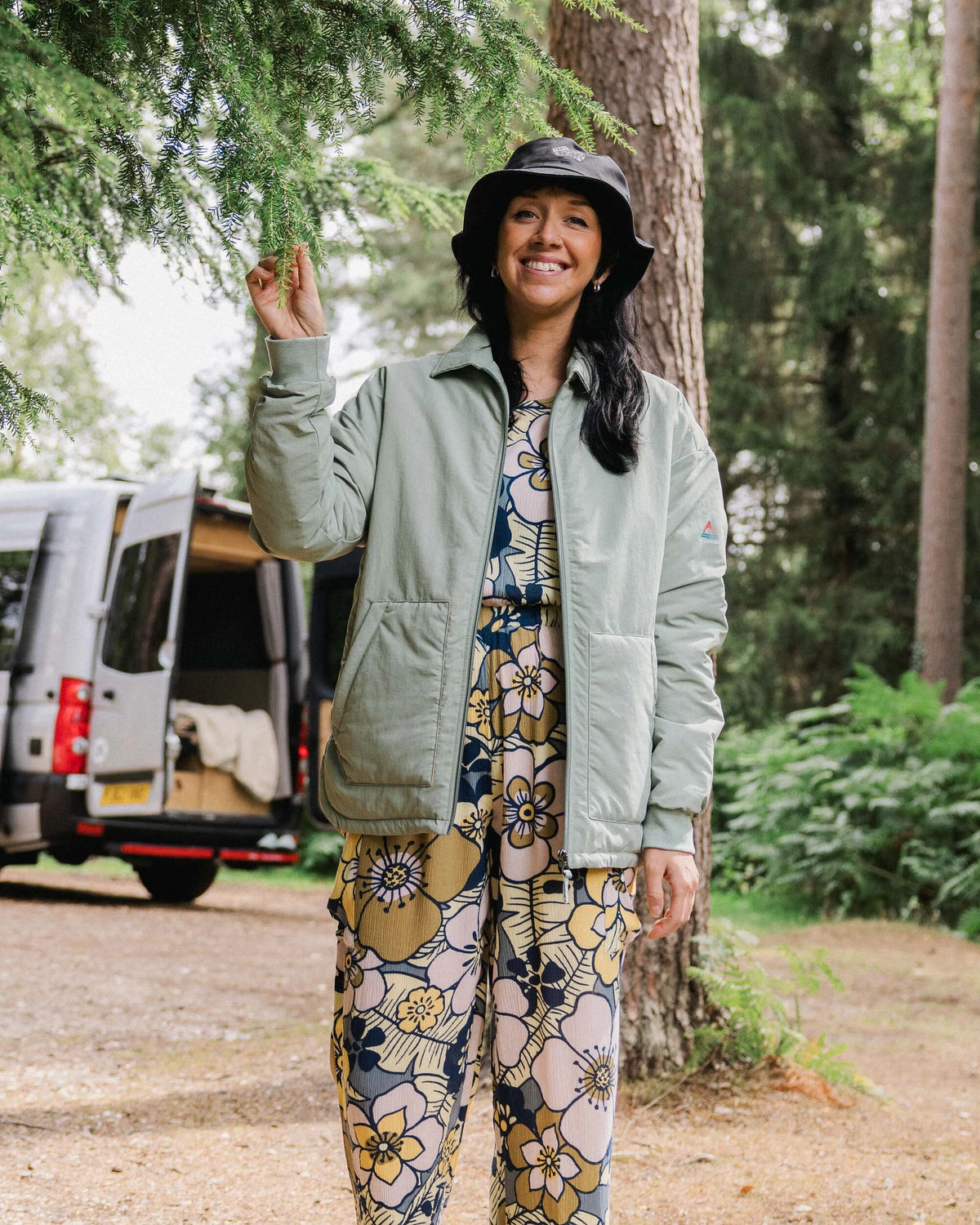 Tasi Insulated Jacket - Pistachio - Lifestyle