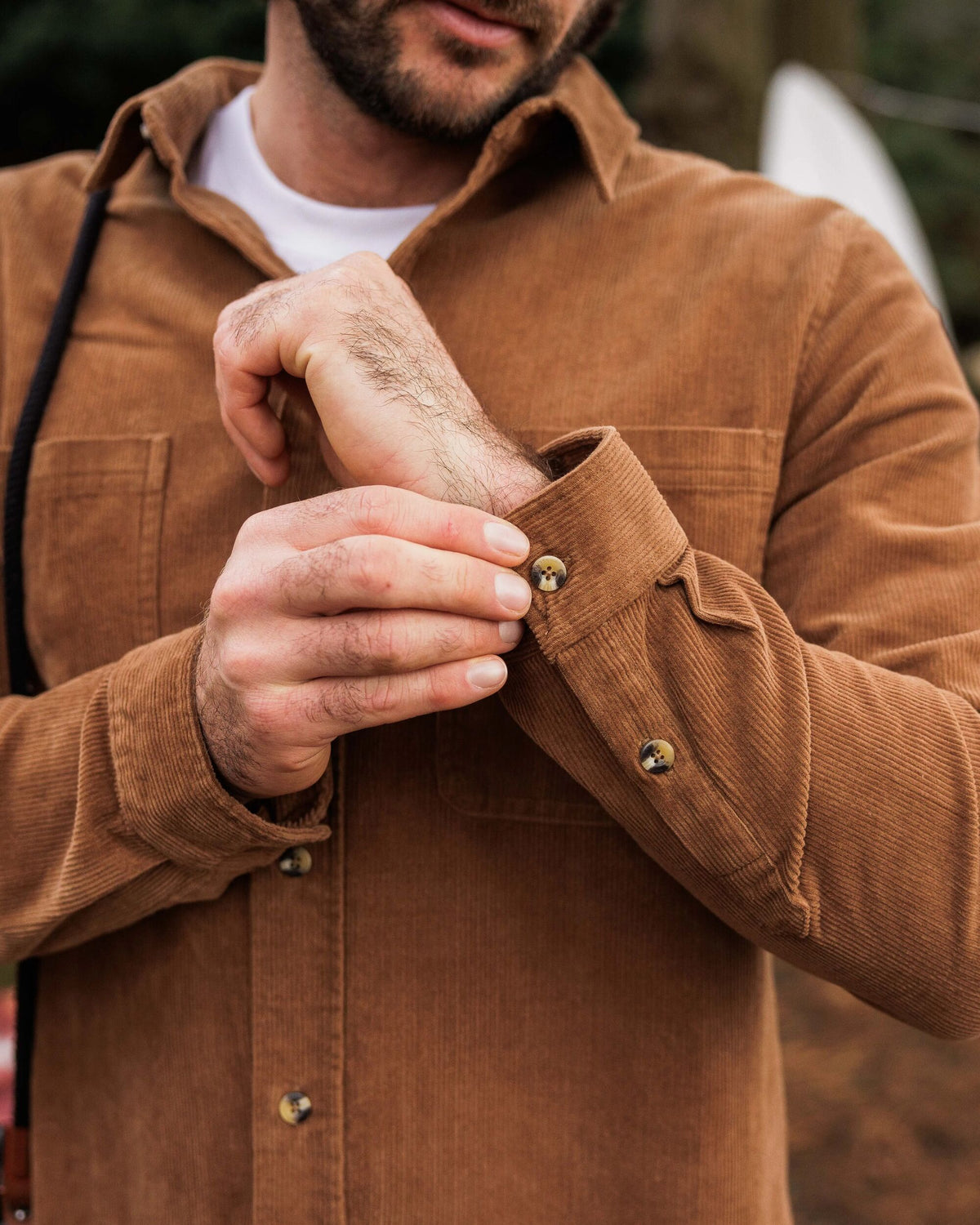 Backcountry Corduroy Shirt - Toffee - Lifestyle