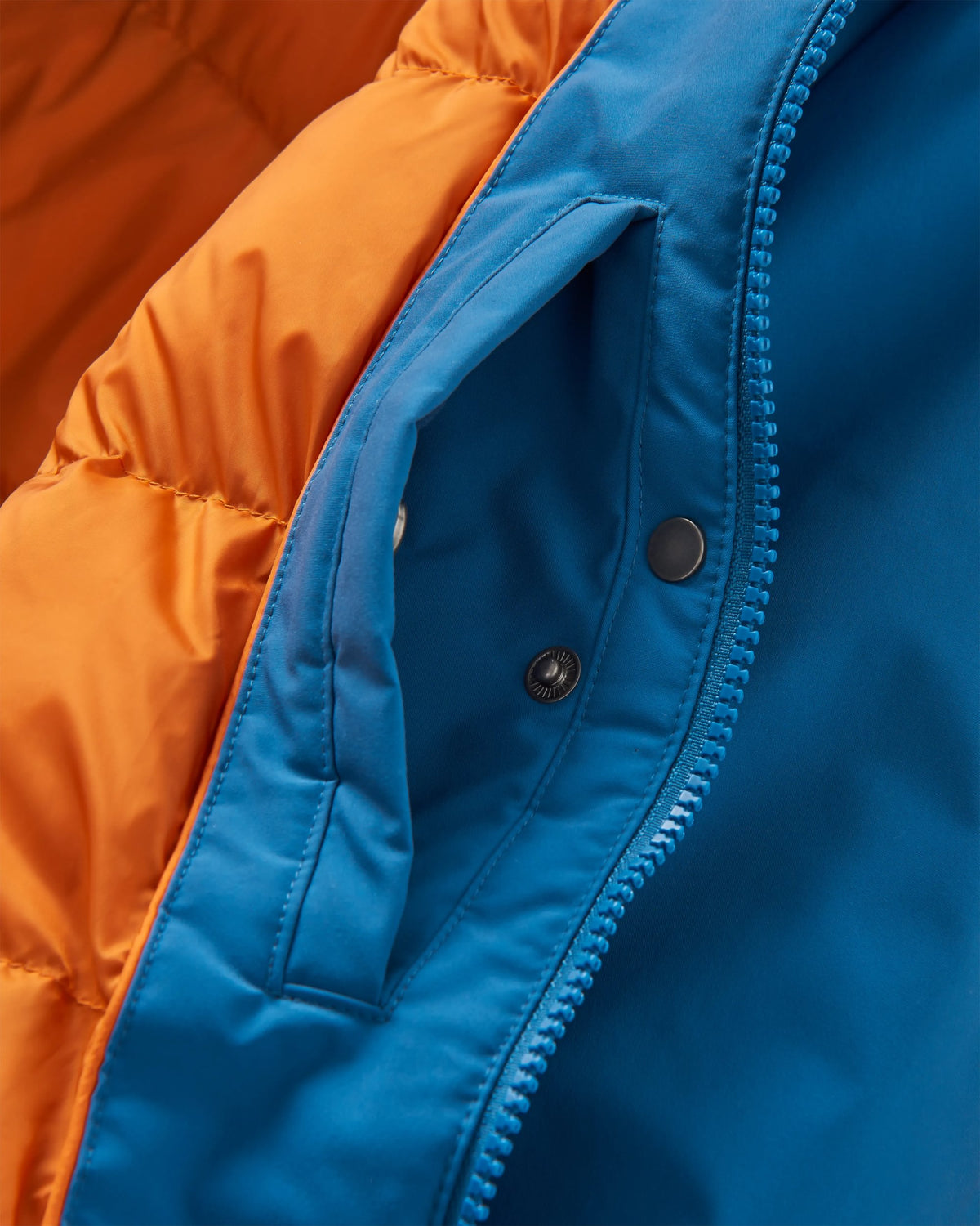 Alaska Insulated Parka - Blue Steel - Flatlay
