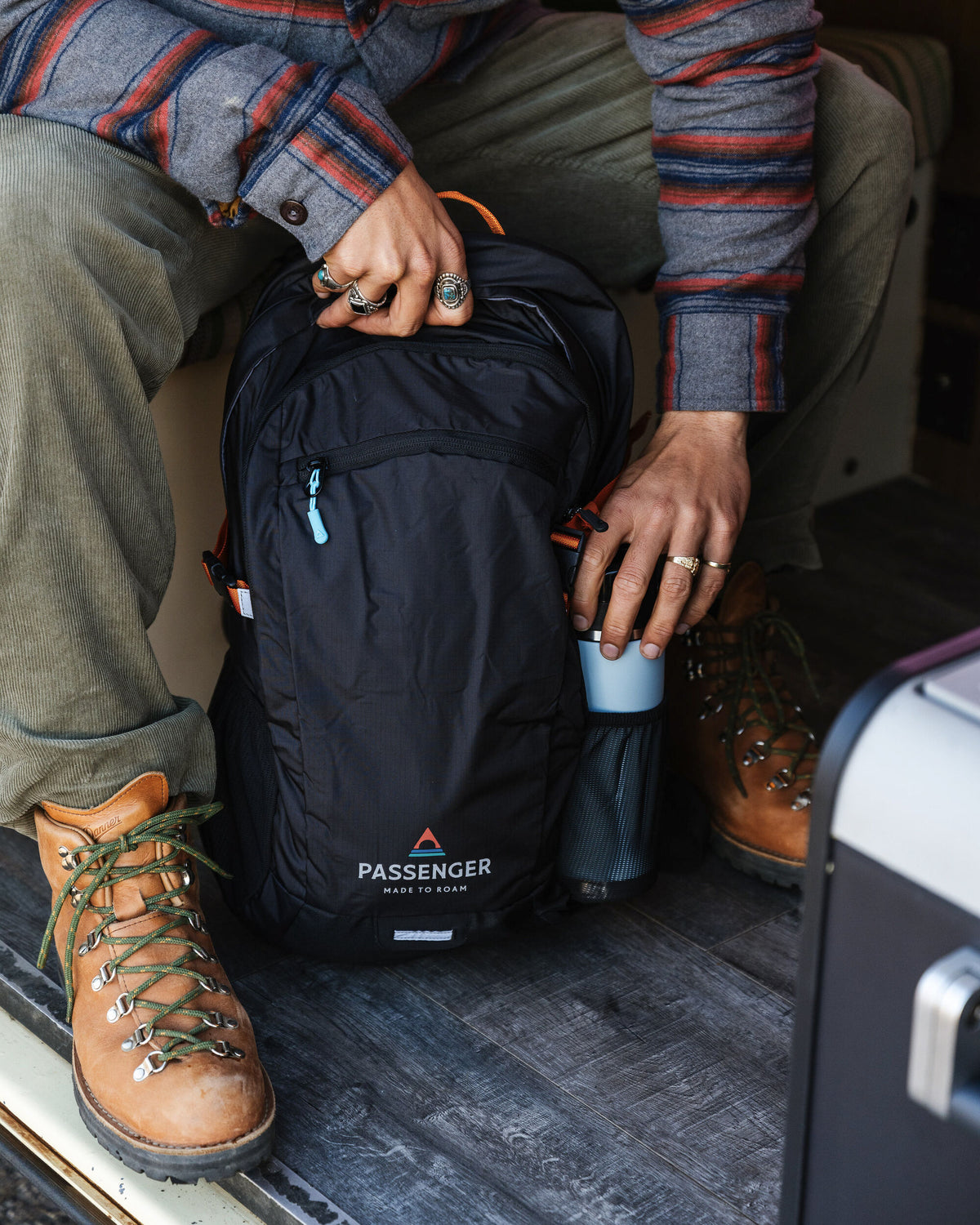 Track 30L Backpack - Black - Lifestyle