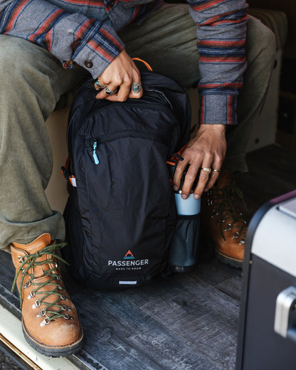 Track 30L Backpack - Black - Lifestyle