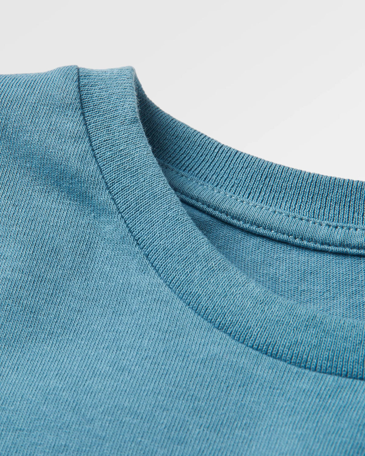 Odyssey Cotton T-Shirt - Provincial Blue - Flatlay