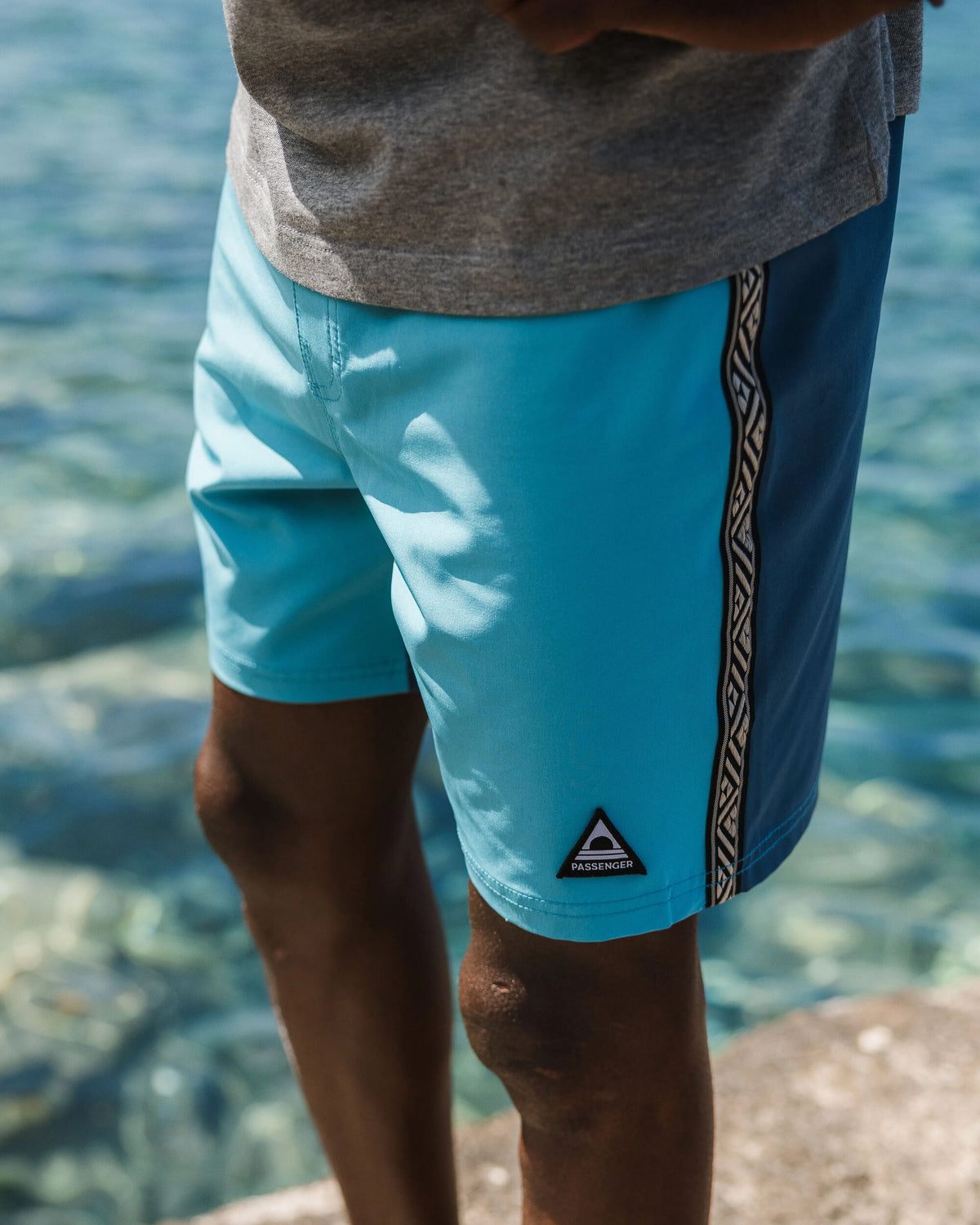 Hollow Boardshort - Blue Pool - Lifestyle