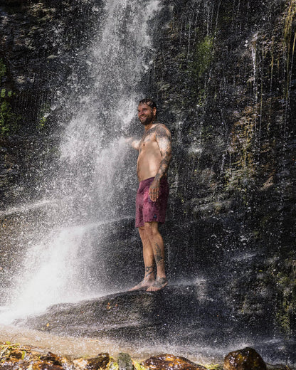 Porto All Purpose Swim Short - Crushed Berry - Lifestyle