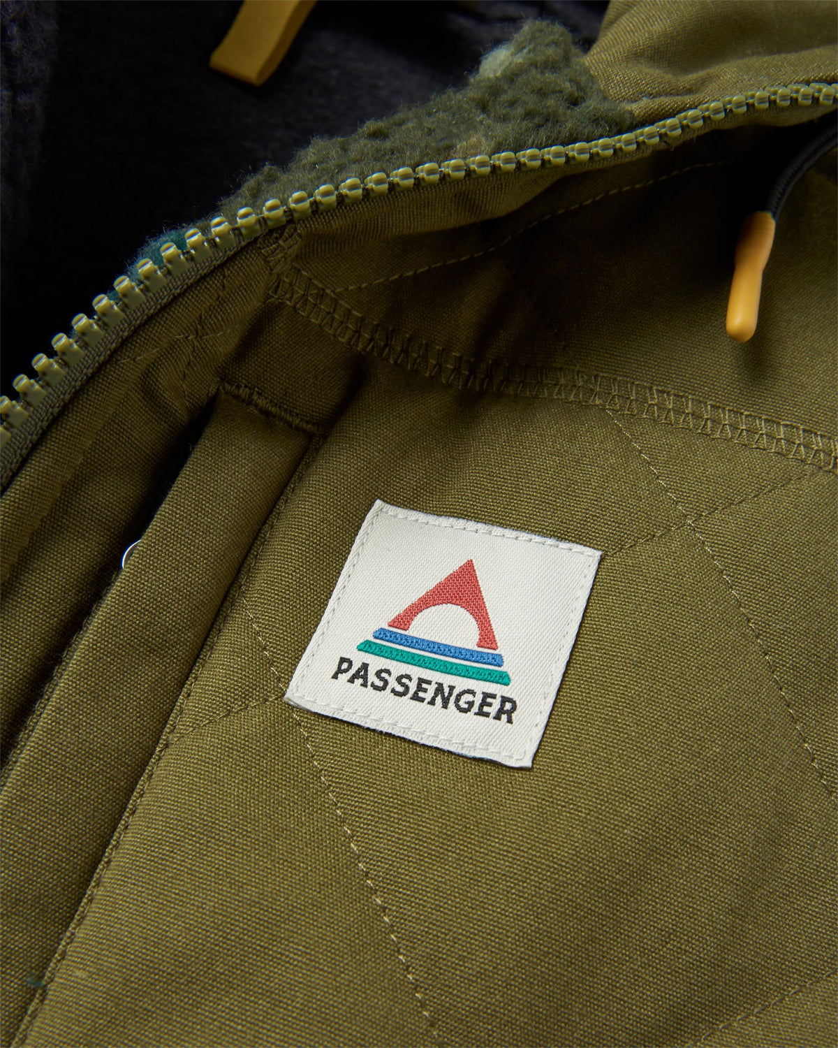 Adventure Deep-Pile Sherpa Fleece - Alpine Camo Khaki - Flatlay