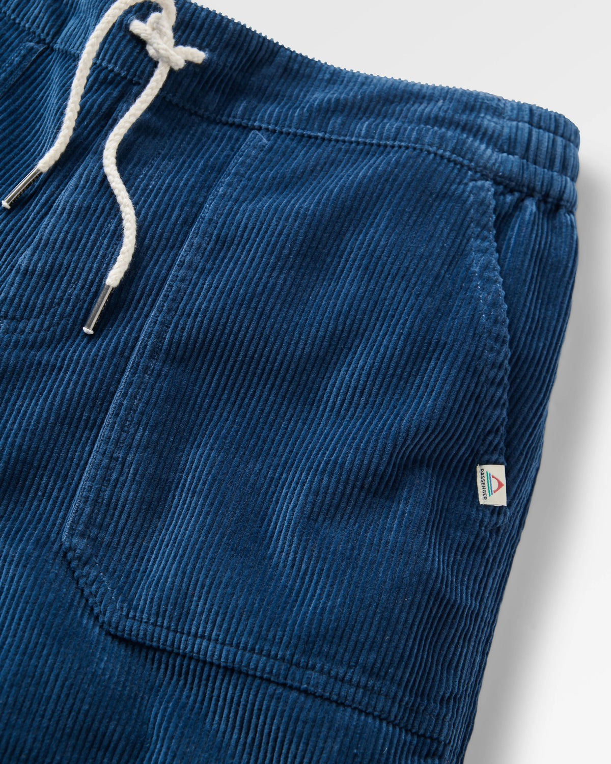 Avian Cord Short - Dark Denim - Flatlay