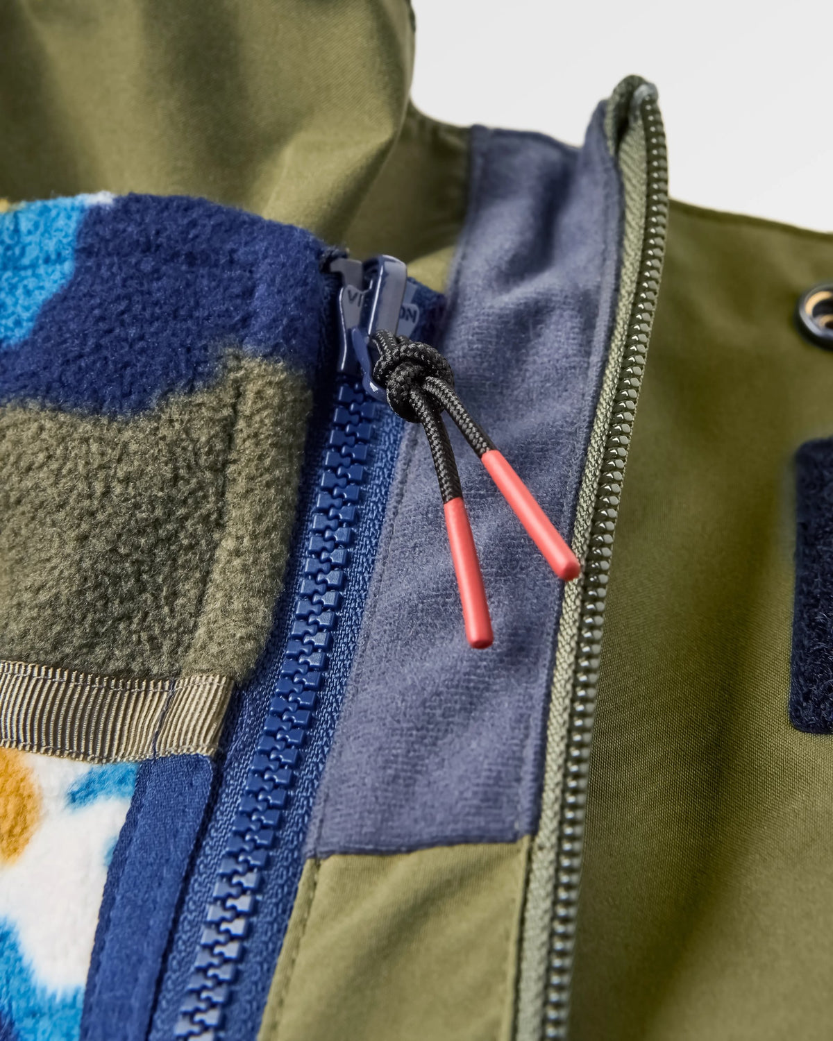 Graniteridge Waterproof 3 in 1 Jacket - Khaki - Flatlay