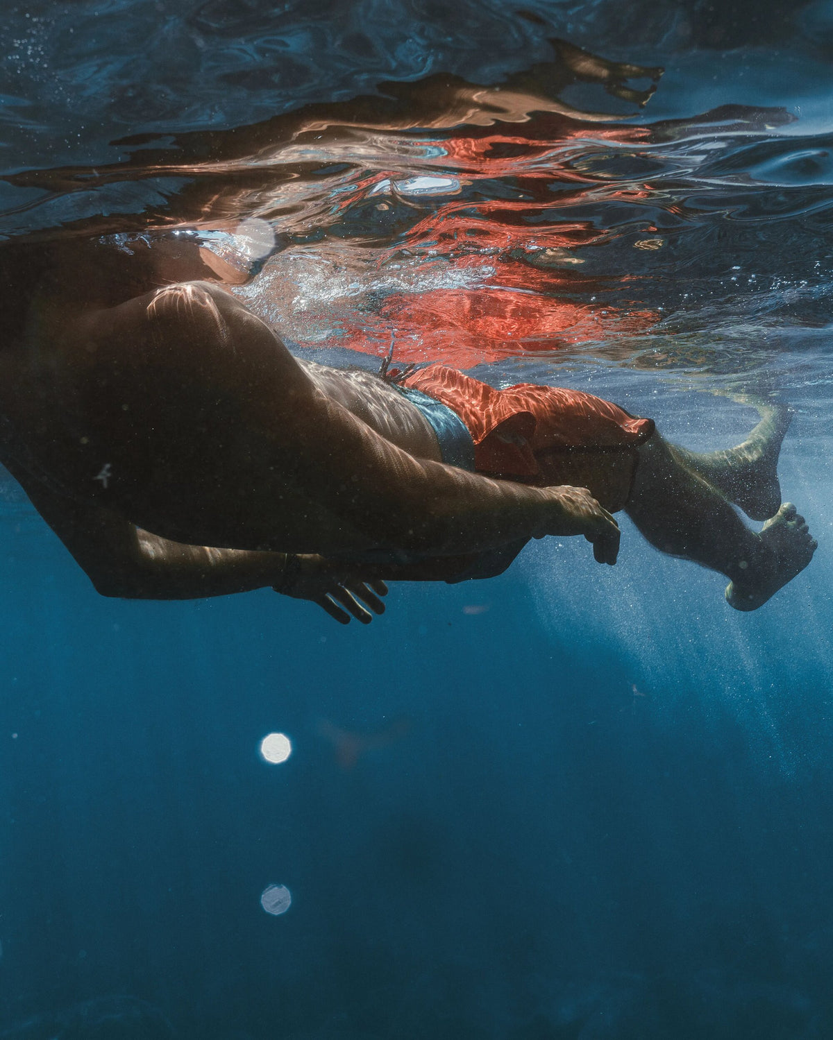 Breaks Boardshort - Burnt Orange - Lifestyle