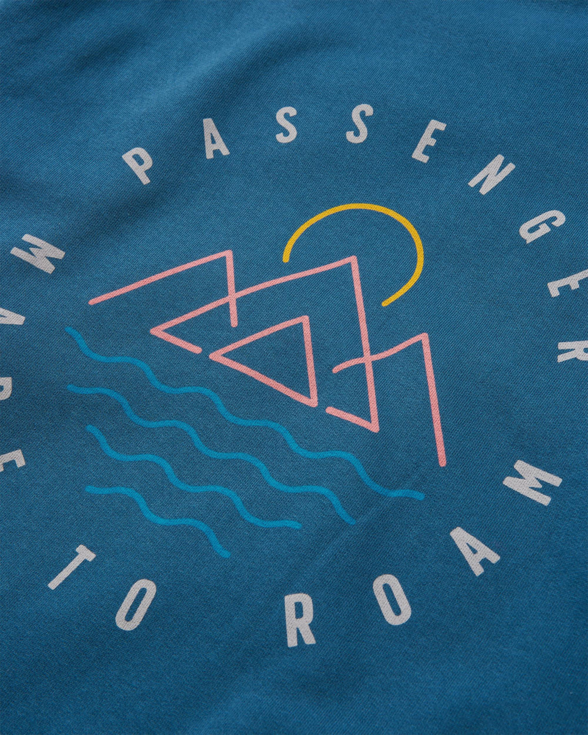 Escapism Regular Fit Sweatshirt - Dark Denim - Flatlay