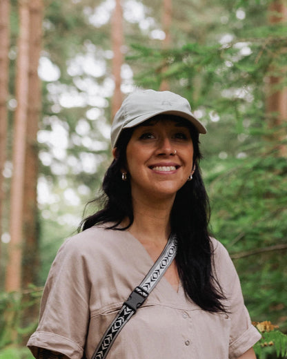 Classic Light 6 Panel Cap - Pistachio - Lifestyle - Female