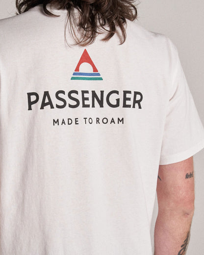Passenger T-Shirt - White - Studio Model
