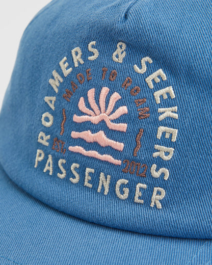 Seekers Low Profile Cap - Moonlight Blue - Flatlay