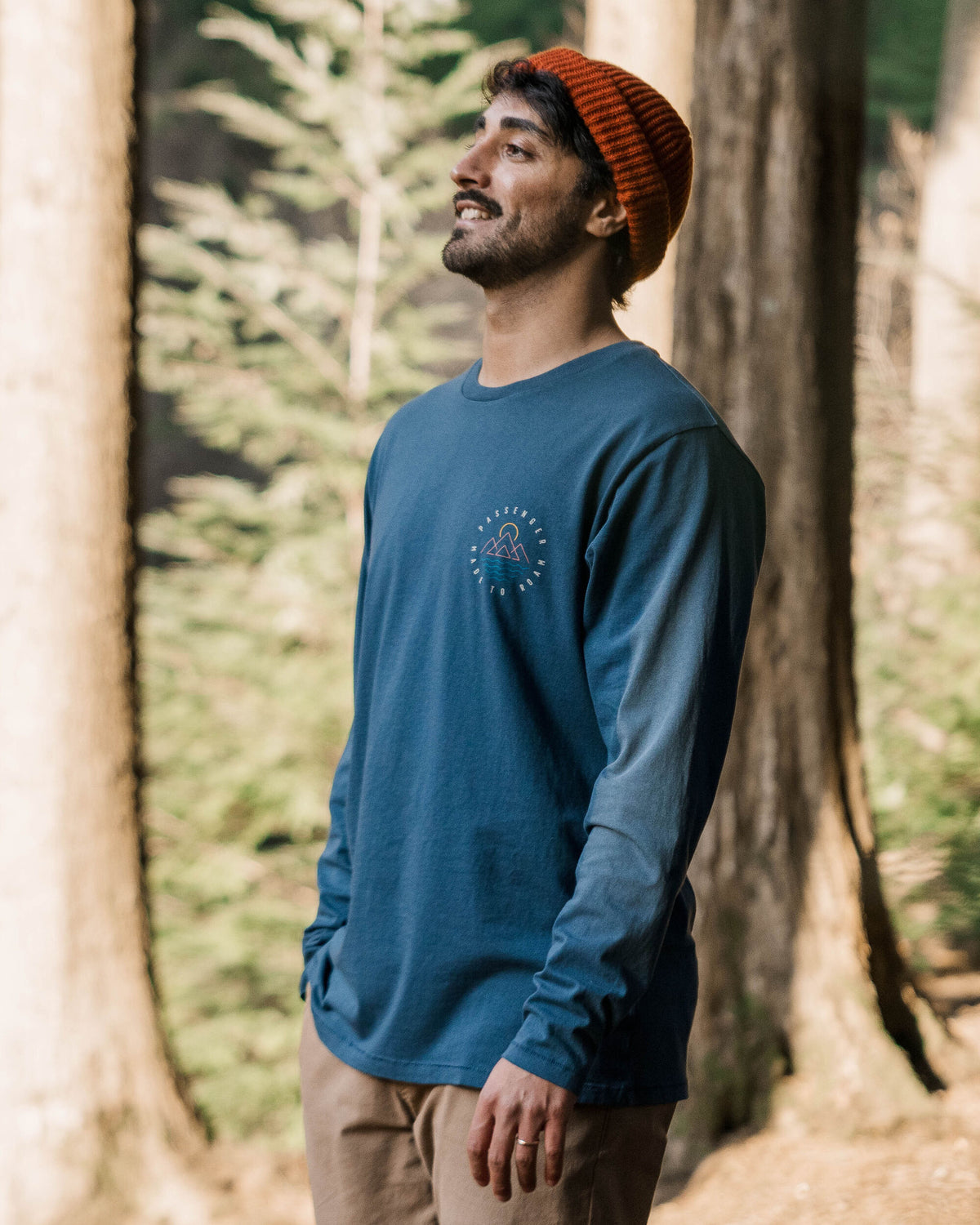 Escapism LS T-Shirt - Dark Denim - Lifestyle