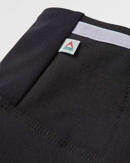 Wanderlust 4 Way Stretch Legging - Black - Flatlay