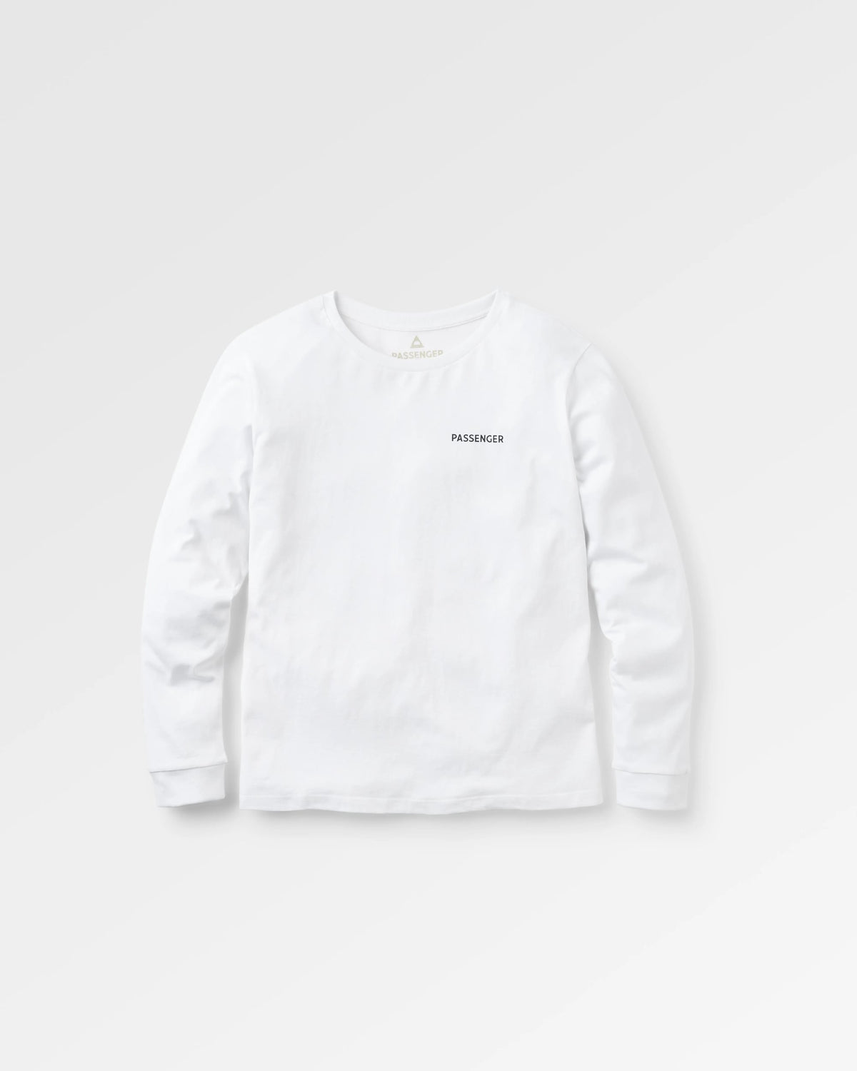 Roamer LS T-Shirt - White - Flatlay