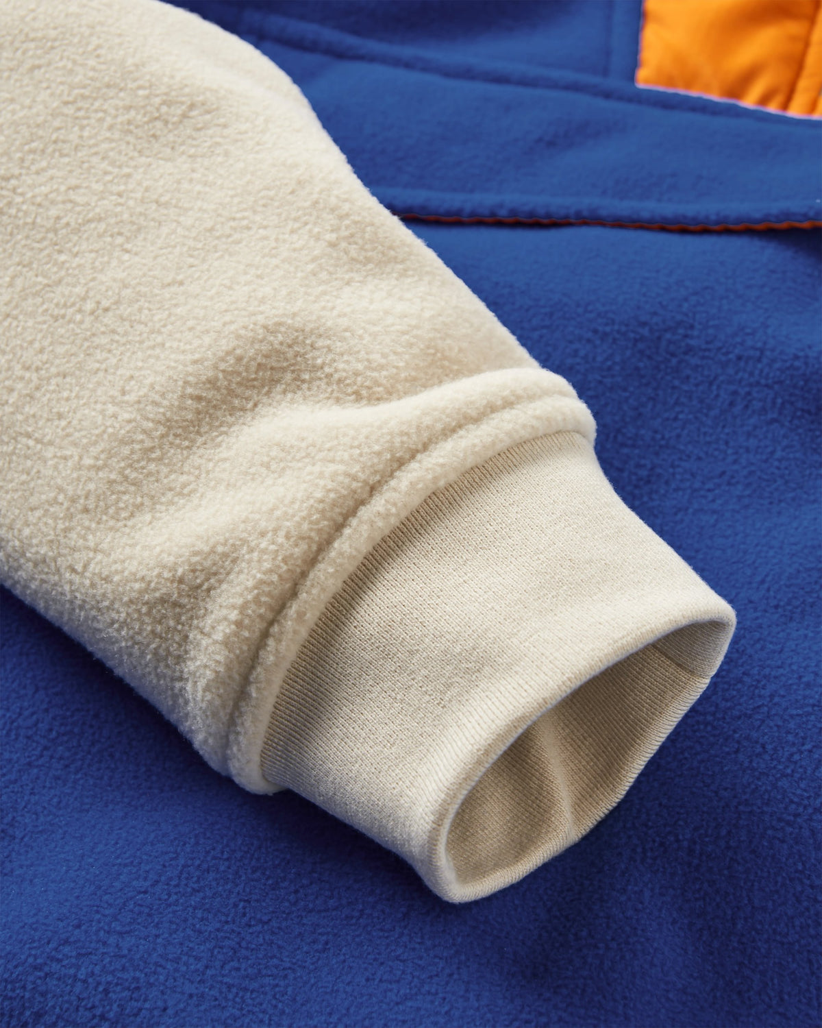 Alexander Polar Hooded Fleece - Azure Blue - Flatlay