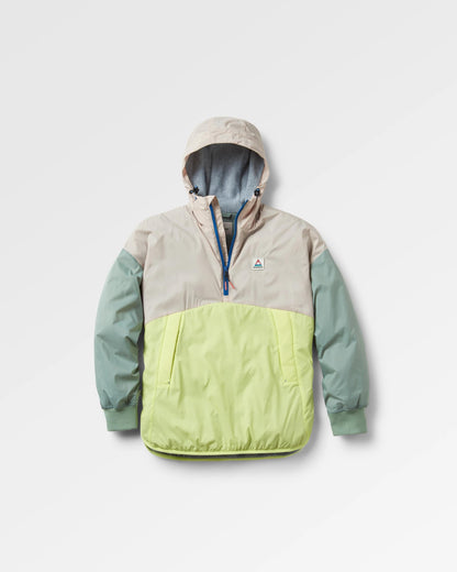 Moonlight Insulated Anorak - Lime Juice - Flatlay