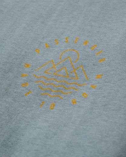 Escapism T-Shirt - Storm Grey - Flatlay