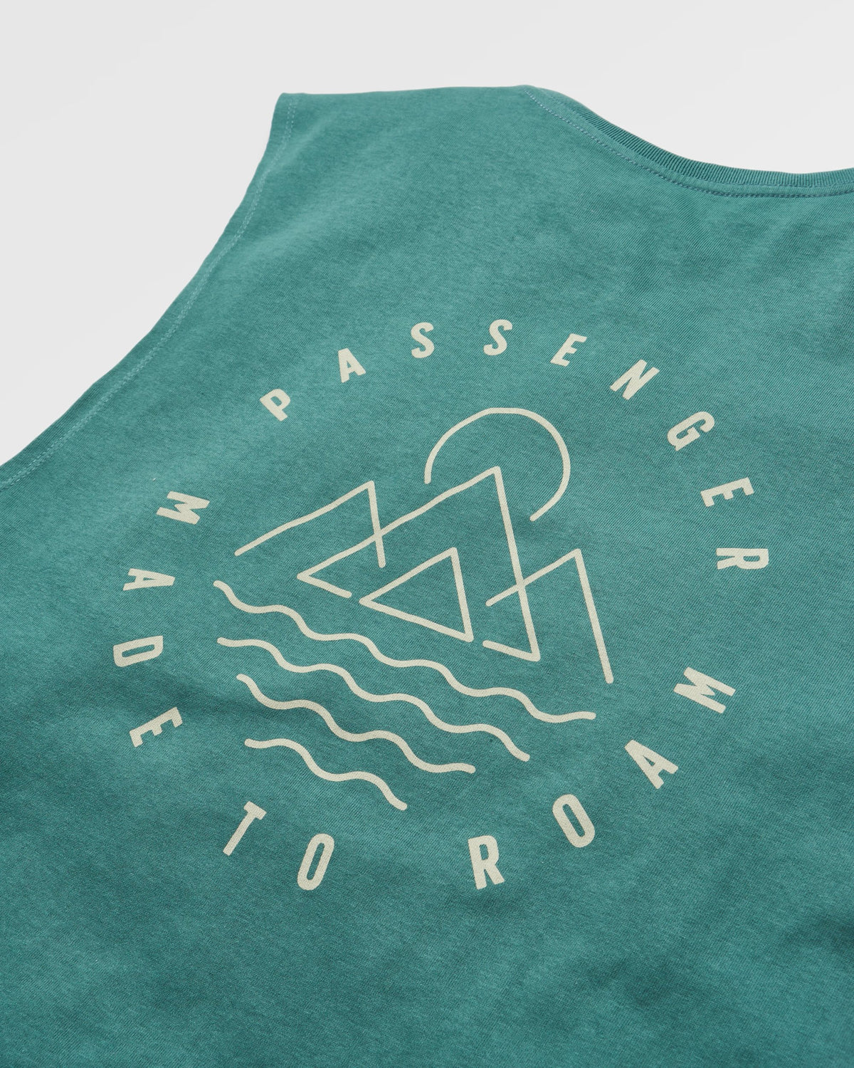 Escapism Vest - Deep Ocean - Flatlay