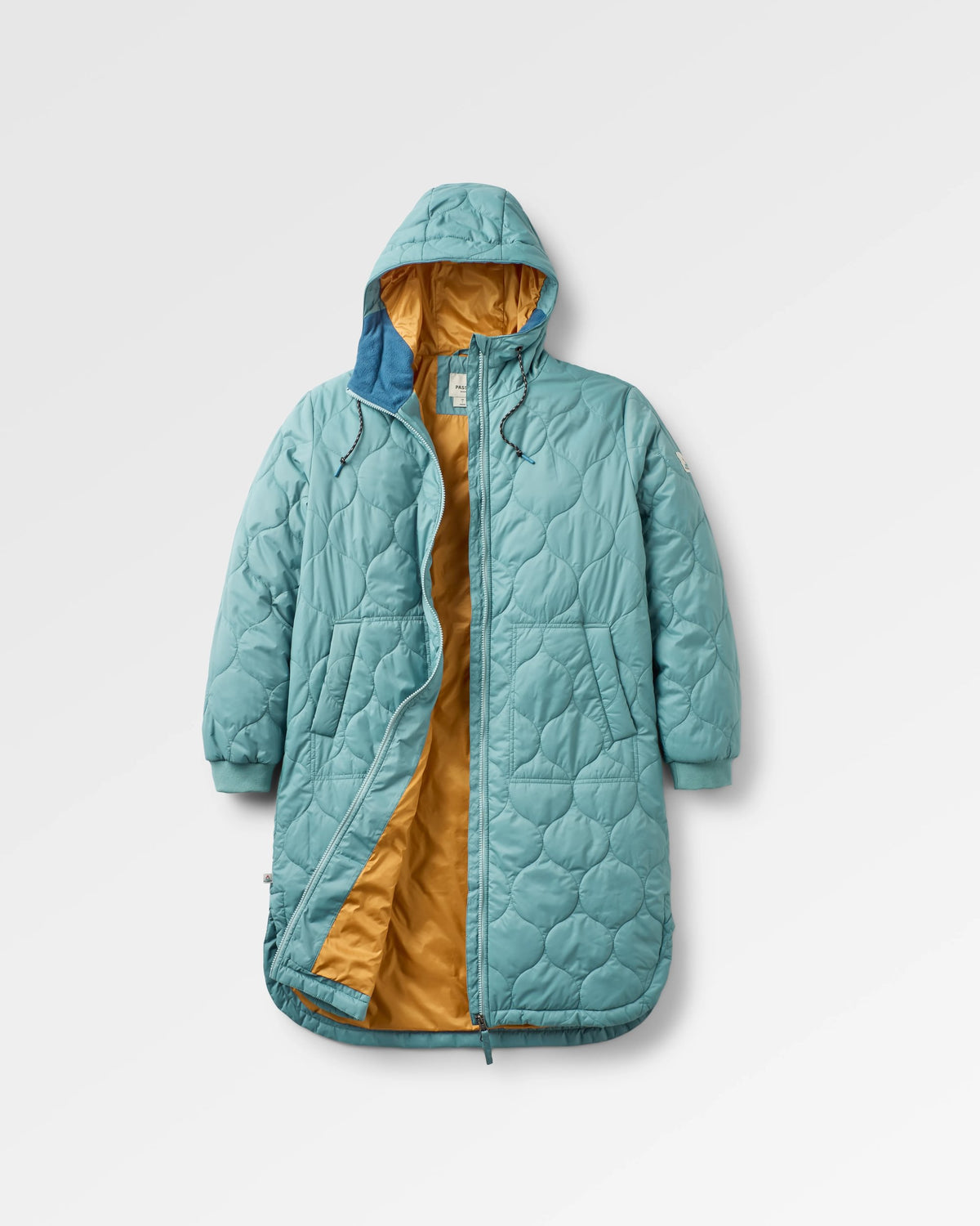 Flora Long Insulated Parka - Arctic - Flatlay