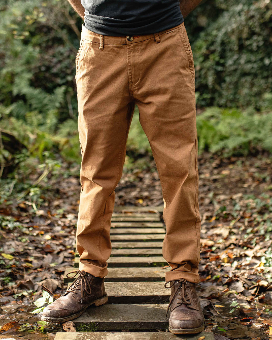 365 Cotton Trouser - Coconut - Lifestyle