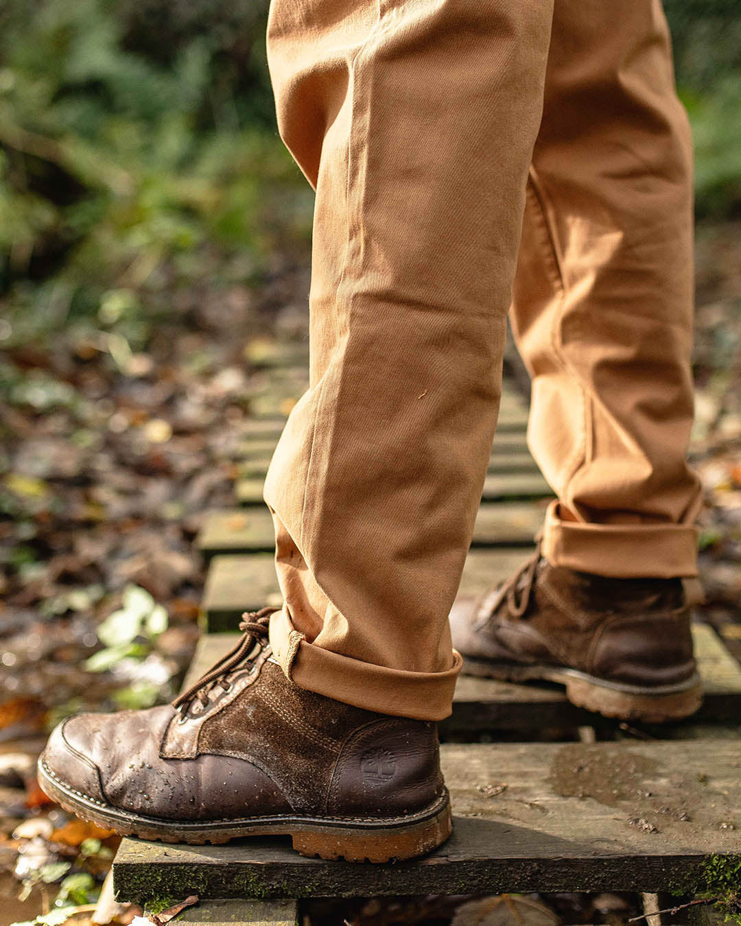 365 Cotton Trouser - Coconut - Lifestyle