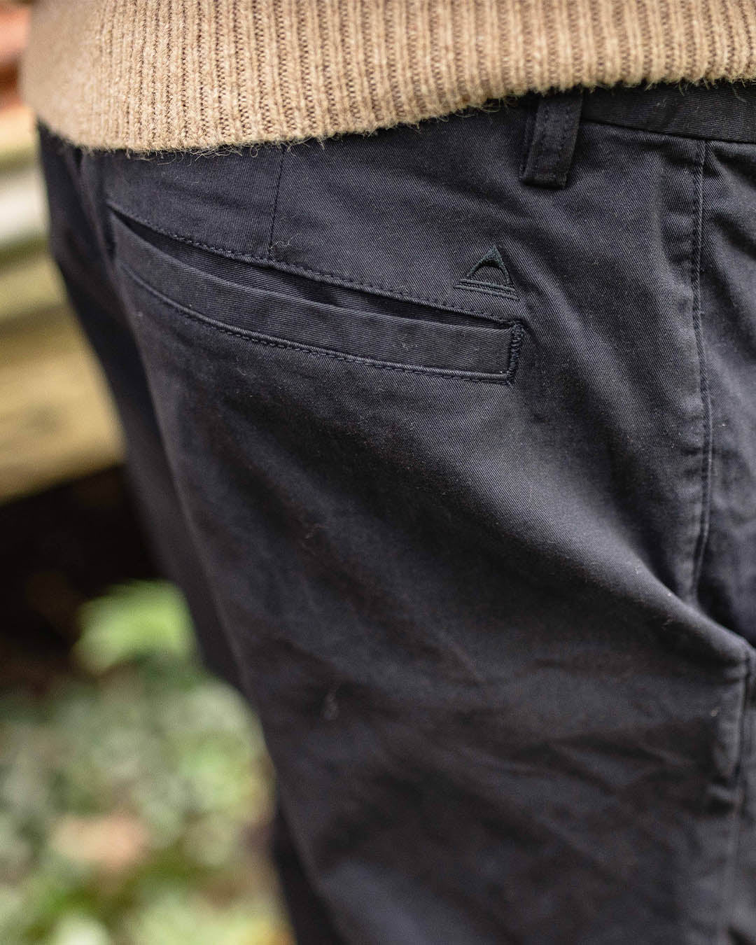 365 Cotton Trouser - Faded Black - Lifestyle