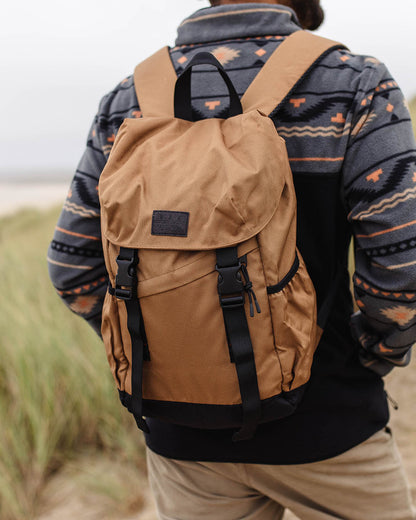 Boondocker 18L Polyester Backpack - Golden Brown - Lifestyle