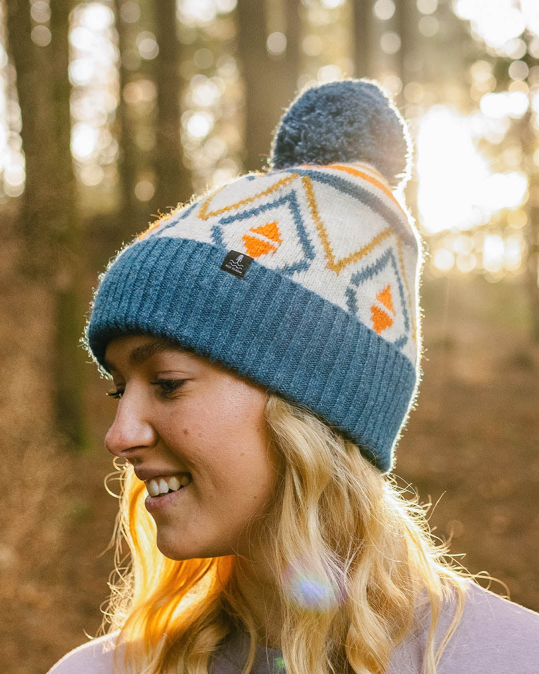 Ember Bobble Hat - Grey Marl - Lifestyle