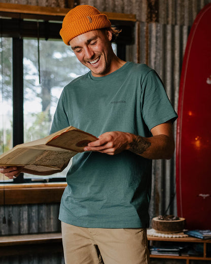 Made To Roam T-Shirt - Deep Ocean - Lifestyle