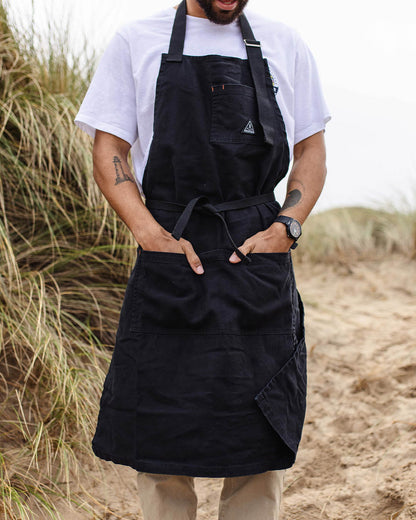 Yard Cotton Denim Apron - Black - Lifestyle