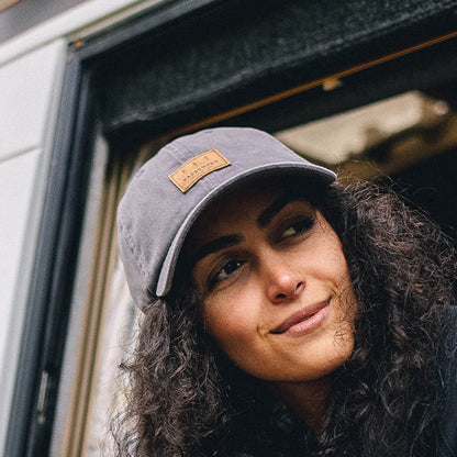 Canopy Snapback Cap - Mid Grey - Lifestyle