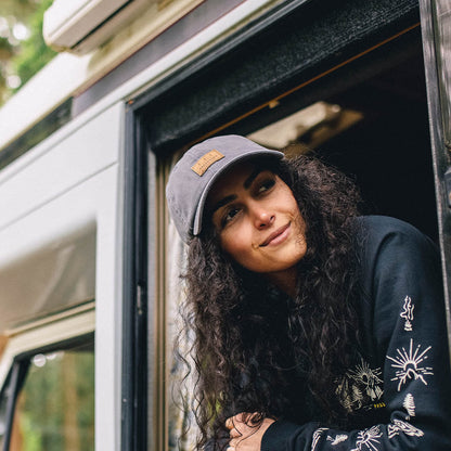 Canopy Snapback Cap - Mid Grey - Lifestyle