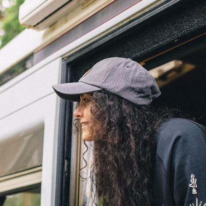 Canopy Snapback Cap - Mid Grey - Lifestyle